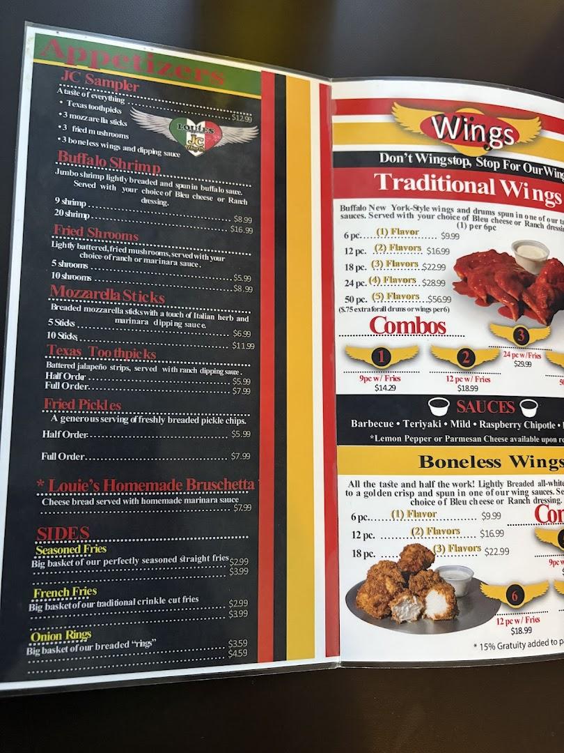 JC Wing Company / Famous Original Louie's New York Pizzeria